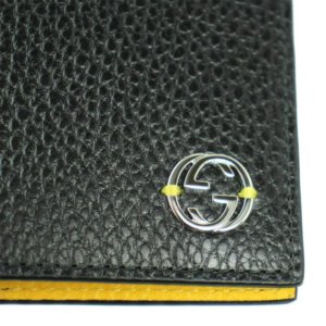 Vi Gucci GG Interlocking 'Black Yellow' 610464-CAO2N-1041