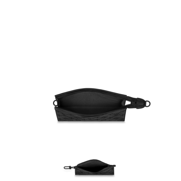 Tui Gaston Monogram Shadow Leather 'Black' M81115