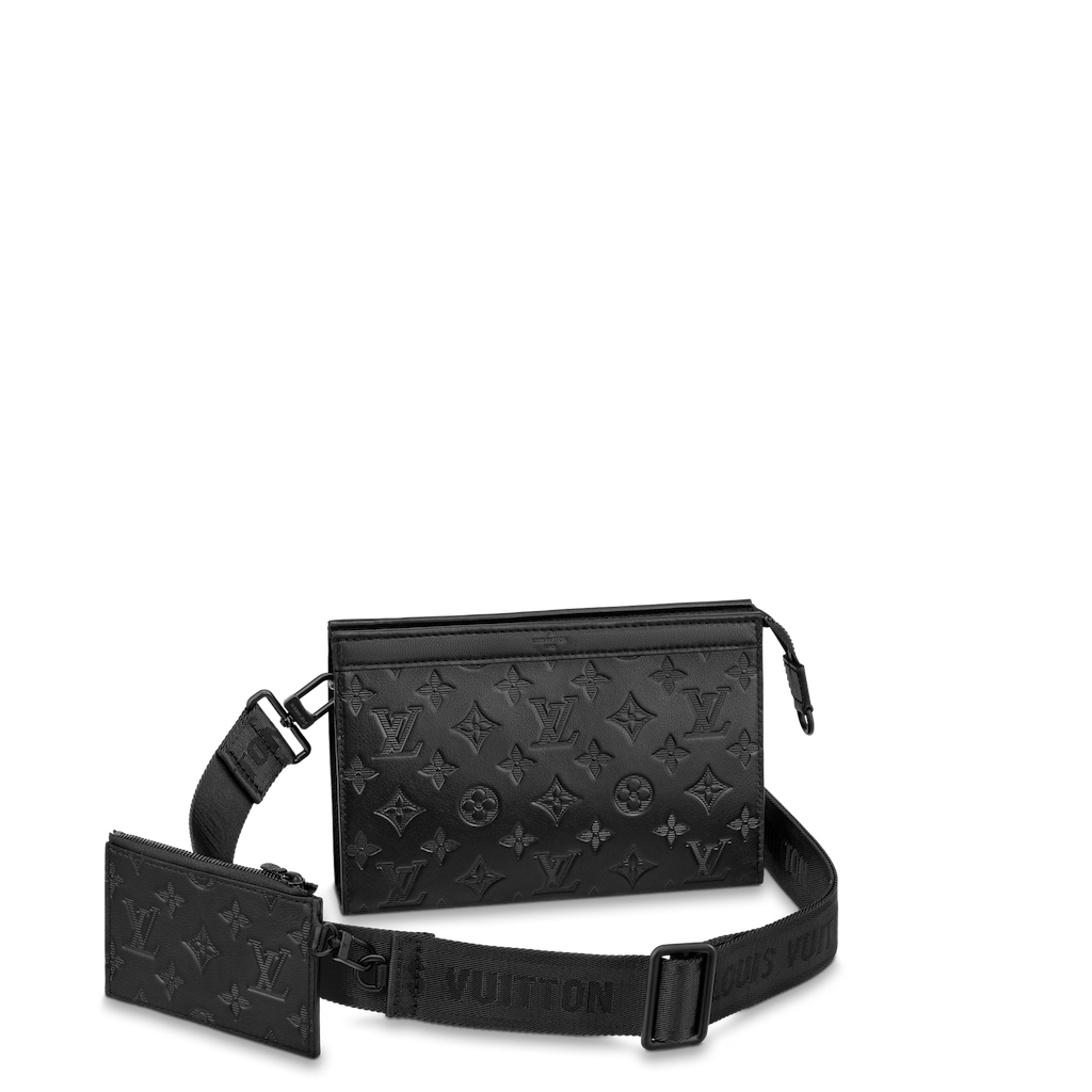 Tui Gaston Monogram Shadow Leather 'Black' M81115