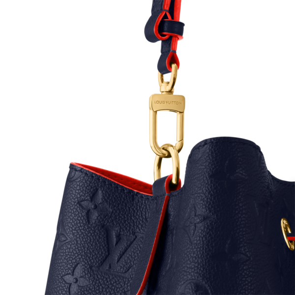 Tui Louis Vuitton Neonoe MM Monogram Empreinte 'Navy Blue Red' M45306