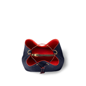 Tui Louis Vuitton Neonoe MM Monogram Empreinte 'Navy Blue Red' M45306