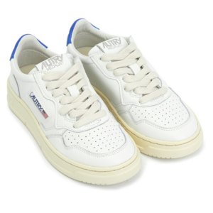 Giay Autry Medalist Low Leather 'White Azure' AULW-LL46