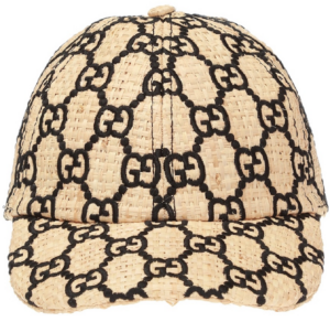 Mu Gucci Woven Baseball Cap 'Beige' 577900-3HH38-9260