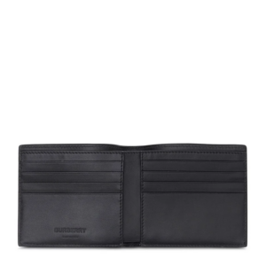 Vi Burberry Wallets Short Fold 'Black' 80305251