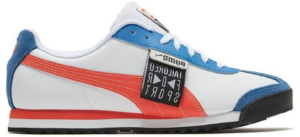 Giay Puma Roma Classic Sports 'White Blue' 371614-02