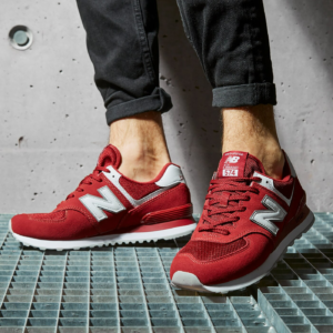 Giay New Balance 574 'Red White' ML574ER2