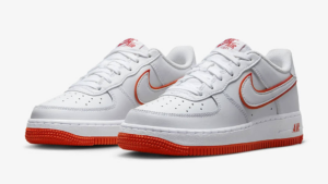 Giay Nike Air Force 1 GS 'White Picante Red' DV7762-101