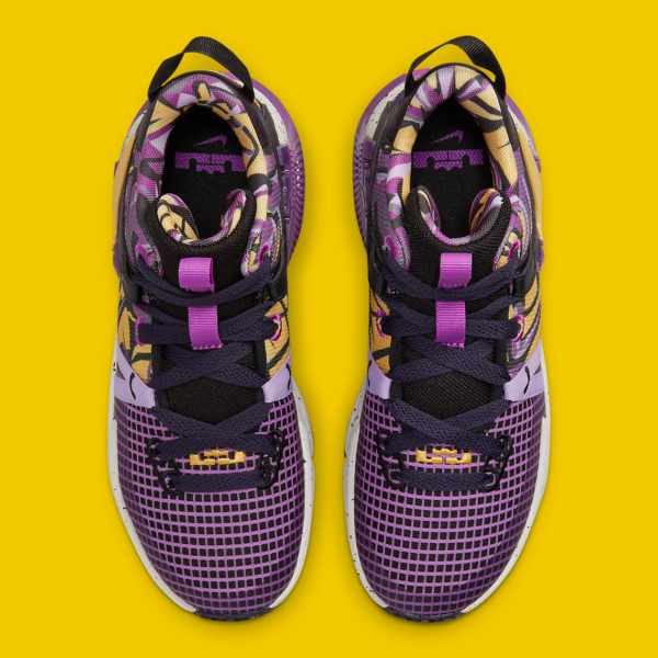 Giay Nike LeBron Witness 7 'Lakers Graffiti' FD0209-001