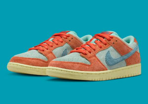 Giay Nike SB Dunk Low 'Orange Emerald Rise' DV5429-800