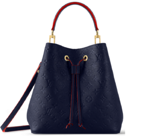 Tui Louis Vuitton Neonoe MM Monogram Empreinte 'Navy Blue Red' M45306