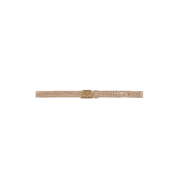 That Lung Balenciaga Thin Belt 'Beige' 5816902UD746310