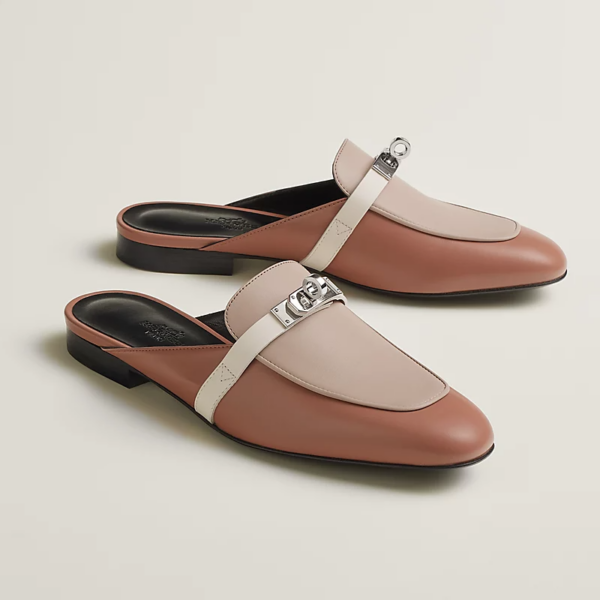 Giay Hermes Oz Mule 'Rose Perle' H232120ZvVE370