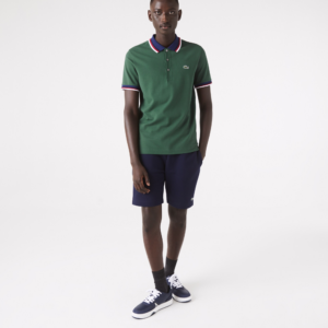 Ao Lacoste Regular Fit Stretch Polo Shirt 'Green' PH3461-11-5HX