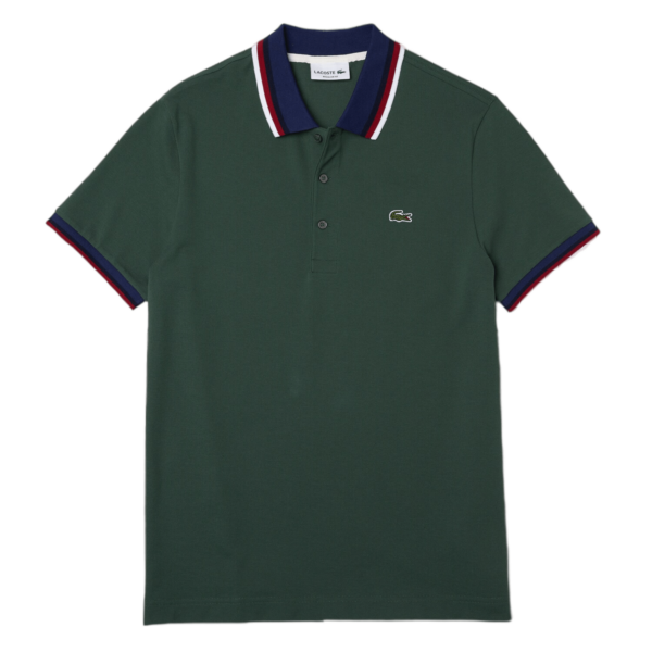Ao Lacoste Regular Fit Stretch Polo Shirt 'Green' PH3461-11-5HX