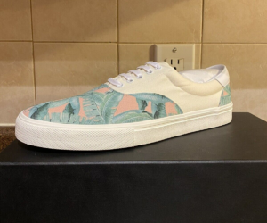 Giay Amiri Lace-Up 'Banana Leaf' F0F22148CO-GPN