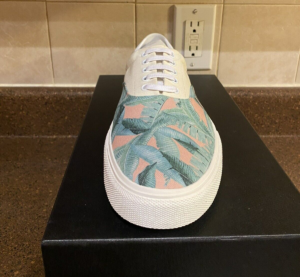 Giay Amiri Lace-Up 'Banana Leaf' F0F22148CO-GPN