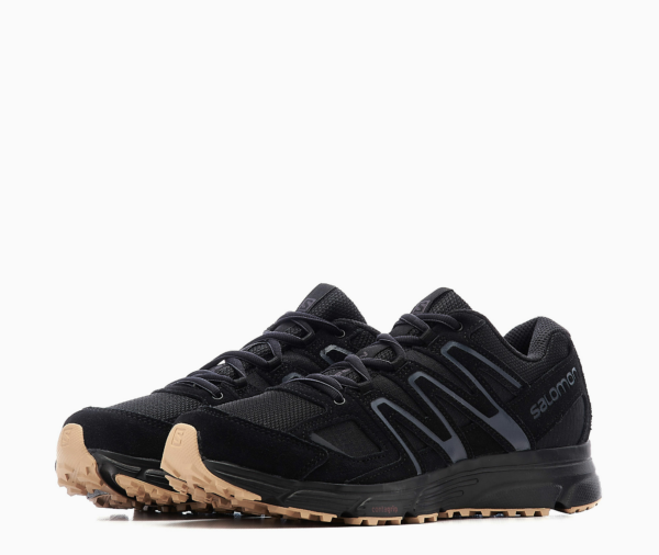 Giay Salomon X-Mission 4 Suede 'Black Ebony' L41607100