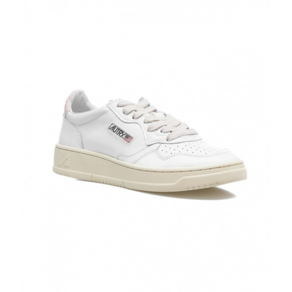 Giay Autry Medalist Low Leather 'White Pink' AULW-LL16