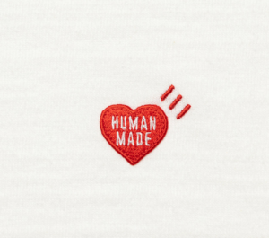 Ao Human Made Heart Badge Pocket T-Shirt 'White'