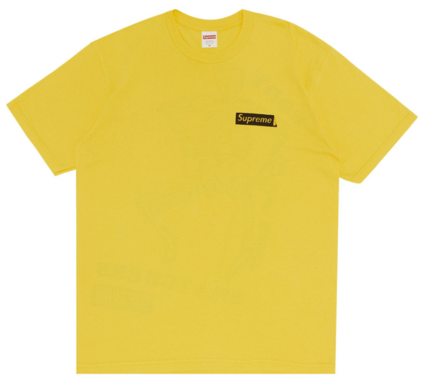 Ao Supreme Body Snatchers Tee 'Yellow'