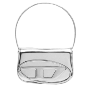 Tui Diesel 1DR Shoulder Bag Leather 'Silver' X08396PS202