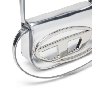 Tui Diesel 1DR Shoulder Bag Leather 'Silver' X08396PS202