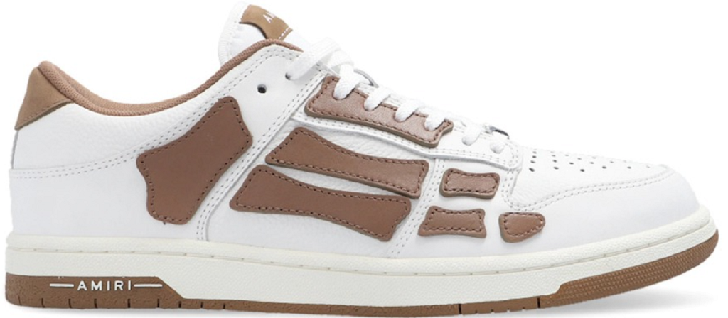 Giay Amiri Skel Top Low 'White Brown' MFS003-126