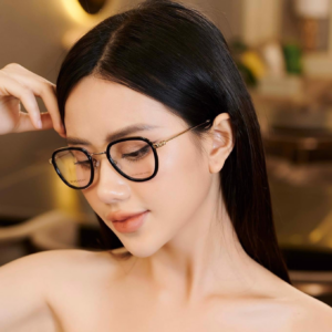 Kinh Givenchy Eyeglasses 'Black Gold' GV-0120-RHL