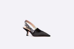 Giay Dior J'Adior Slingback Pump 'Black' KCP919SEM-S900