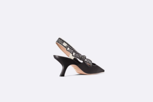 Giay Dior J'Adior Slingback Pump 'Black' KCP919SEM-S900
