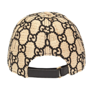 Mu Gucci Woven Baseball Cap 'Beige' 577900-3HH38-9260