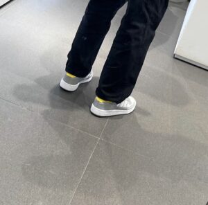 Giay Adidas Originals Centennial 85 Low 'Grey Yellow' IE2370