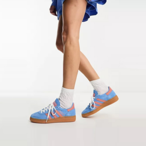 Giay Adidas Handball Spezial 'Light Blue Wonder Clay' IF6564