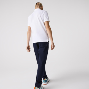 Ao Lacoste Slim Fit Polo In Petit Pique 'White' PH4012-11-001