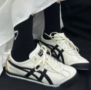 Giay Onitsuka Mexico 66 'Cream Black' 1183B493-100