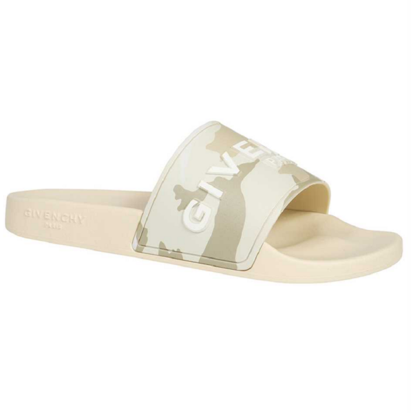 Dep Givenchy Logo Flat Sandal 'Beige' BH300HH1AQ-288