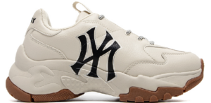 Giay MLB Big Ball Chunky Embo NY 'Beige' 3ASHBNA3N-50CRS