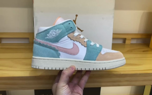 Giay Nike Air Jordan 1 Mid SE GS 'Scalloped Edge' DZ5361-100