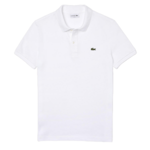 Ao Lacoste Slim Fit Polo In Petit Pique 'White' PH4012-11-001