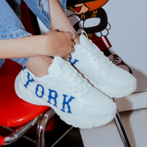 Giay MLB Big Ball Chunky NY 'White' 3ASHBCP3N-50WHS