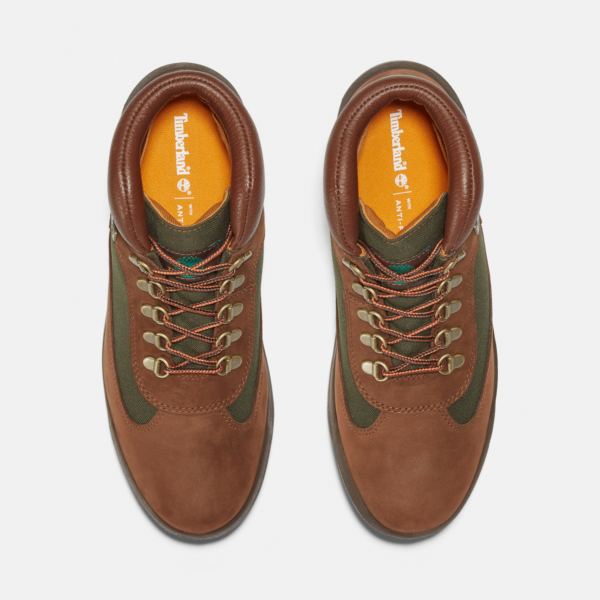 Giay Timberland Waterproof Field Boot 'Brown' A18A6-D47