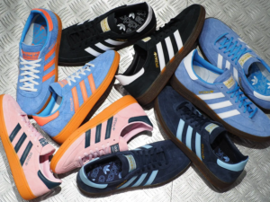 Giay Adidas Handball Spezial 'Light Blue Wonder Clay' IF6564
