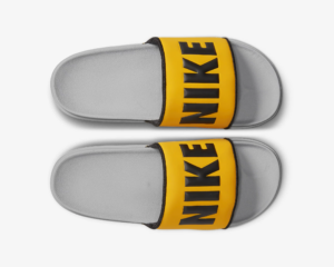 Dep Nike Offcourt 'Grey Yellow' BQ4639-701