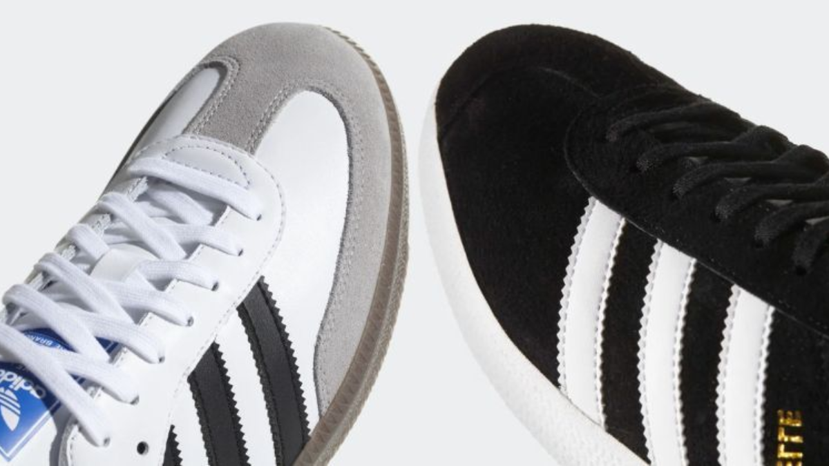 Hinh anh 1: Dau la diem khac biet giua adidas Gazelle va Samba?