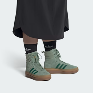Giay Adidas Gazelle High 'Silver Green' ID6982