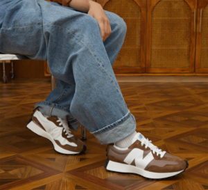 Giay New Balance 327 'Brown White' U327LG