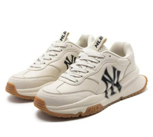 Giay MLB Chunky Yankees ‘Beige White’ 3ASHCRB3N-50CRS