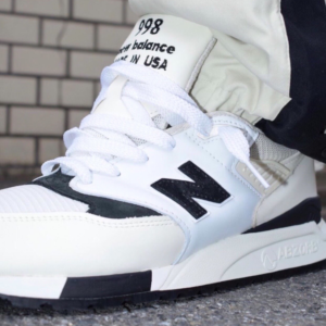 Giay New Balance 998 'Made In USA White Black' U998TI