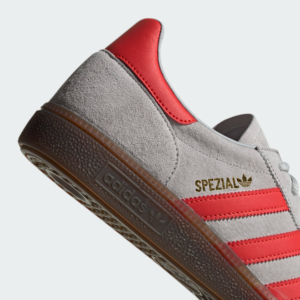 Giay Adidas Handball Spezial 'Grey Hi-Res Red' EF5747