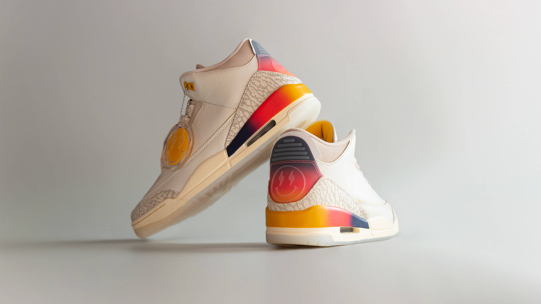 J Balvin x Jordan 3 "Sunset": Kết hợp màu sắc vô cùng độc đáo Hinh anh 4: J Balvin x Jordan 3 "Sunset": Ket hop mau sac vo cung doc dao